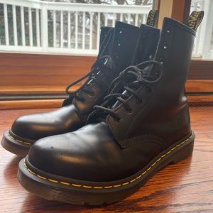 Doc Martens 1460 Smooth Leather Lace Up Boots